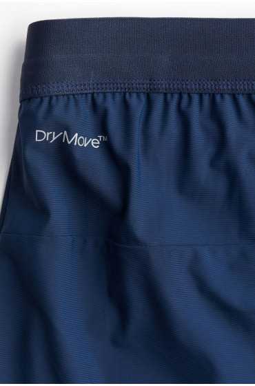 شورت ورزشی 2 عددی در 1 قد متوسط ​​DryMove™ مردانه آبی تیره اچ اند ام