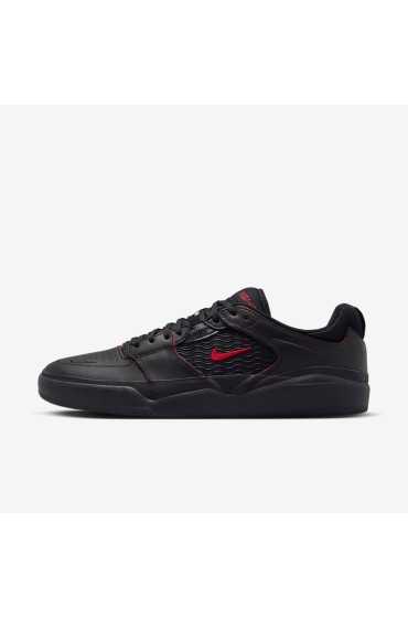 کتونی اسکیت برد مدل Nike SB Ishod Premium رنگ مشکی/مشکی/مشکی/قرمز دانشگاهی مردانه نایک