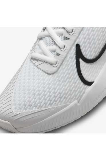 کتونی تنیس مدل NikeCourt Air Zoom Vapor Pro 2 عددی رنگ سفید/پلاتین خالص/مشکی مردانه نایک