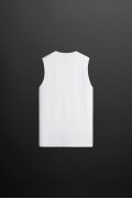 TRAINING TANK TOP مردانه سفید زارا