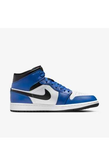 کتونی جردن مدل Air Jordan 1 Mid 'Game Royal' رنگ بازی رویال/سفید/سیاه مردانه نایک