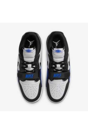 کتونی جردن مدل Air Jordan Legacy 312 Low رنگ سفید/بازی رویال/گرگ خاکستری/سیاه مردانه نایک