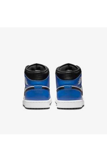 کتونی جردن مدل Air Jordan 1 Mid 'Game Royal' رنگ بازی رویال/سفید/سیاه مردانه نایک