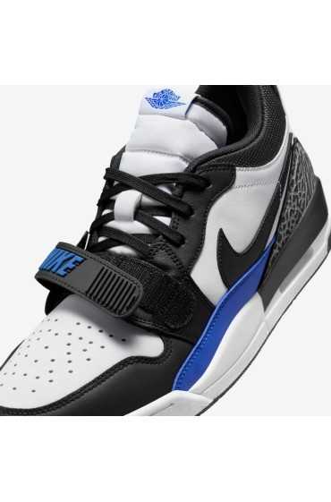 کتونی جردن مدل Air Jordan Legacy 312 Low رنگ سفید/بازی رویال/گرگ خاکستری/سیاه مردانه نایک