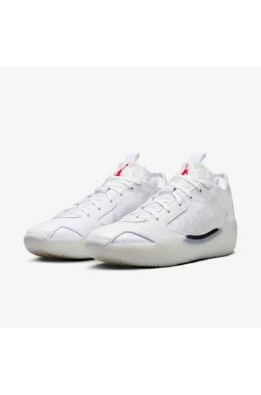 کتونی جردن مدل Air Jordan XXXIX "چپ" رنگ سفید/مشکی/قرمز دانشگاهی مردانه نایک