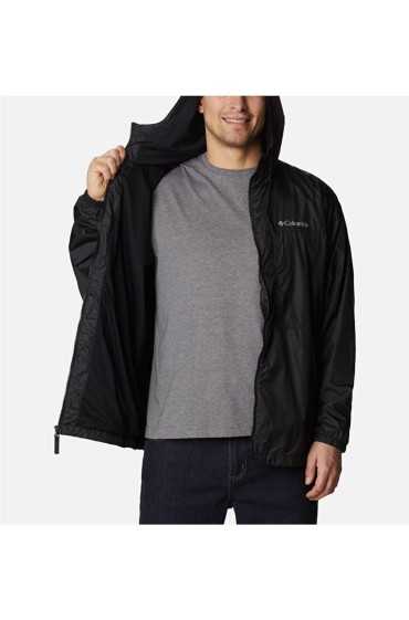  کاپشن مشکی مردانه Flash Challenger™ Windbreaker WM0757-010 مردانه مشکی ال سی وایکیکی 