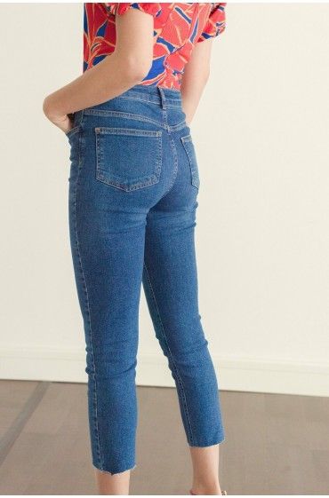 شلوار جین زنانه ای دی ال - Navy Blue Jean Pants