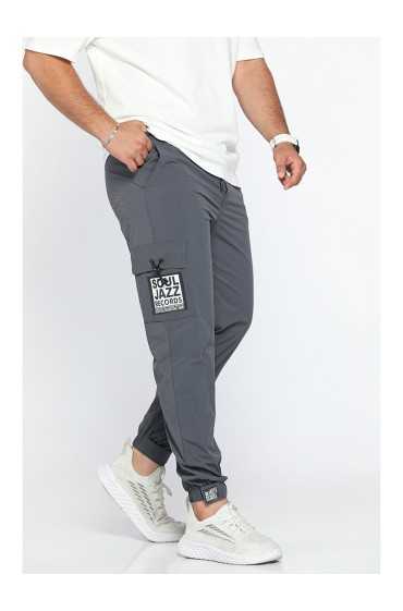  شلوار پارچه ای Velcro Slim Fit شلوار Jogger مردانه سیگار کشیدن ال سی وایکیکی 