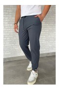  شلوار پارچه ای Velcro Slim Fit شلوار Jogger مردانه سیگار کشیدن ال سی وایکیکی 