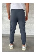  شلوار پارچه ای Velcro Slim Fit شلوار Jogger مردانه سیگار کشیدن ال سی وایکیکی 