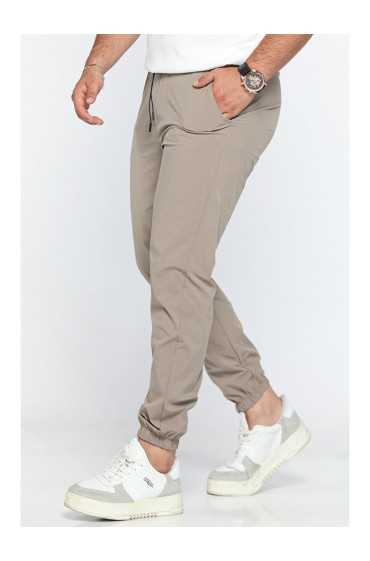 پاراشوت Elastane Slim Fit شلوار Jogger مردانه بژ ال سی وایکیکی