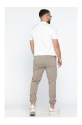 پاراشوت Elastane Slim Fit شلوار Jogger مردانه بژ ال سی وایکیکی