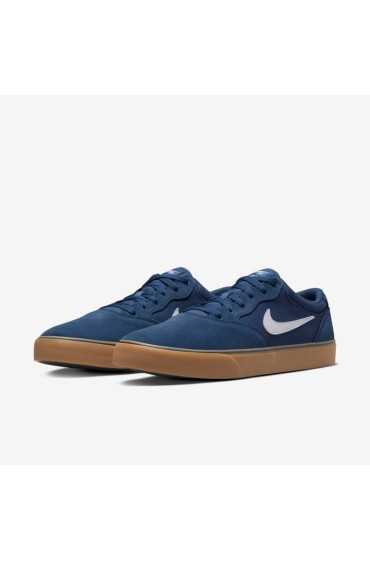 کتونی اسکیت برد مدل Nike SB Chron 2 عددی رنگ سرمه ای / نیروی دریایی / آدامس قهوه ای روشن / سفید مردانه نایک