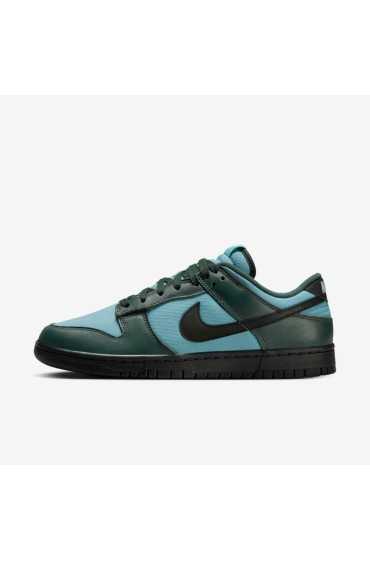 کتونی دانک مدل Nike Dunk Low "سبز قدیمی/جین فیروزه ای" رنگ سبز قدیمی/جین فیروزه ای/آنتراسیت/مشکی مردانه نایک