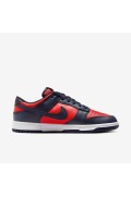 کتونی دانک مدل Nike Dunk Low Retro رنگ دانشگاه قرمز/سفید/ابسیدین مردانه نایک