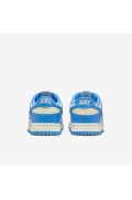 کتونی دانک مدل Nike Dunk Low Retro رنگ شیر نارگیل / قرمز بدنسازی / بادبانی / آبی دانشگاهی مردانه نایک