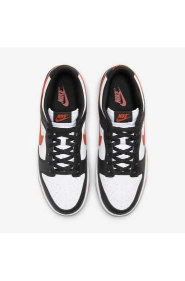 کتونی دانک مدل Nike Dunk Low Retro رنگ سفید / مشکی / قرمز اژدها مردانه نایک