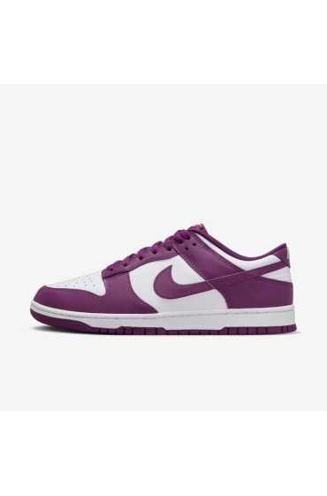 کتونی دانک مدل Nike Dunk Low Retro رنگ سفید / سفید / Viotech مردانه نایک