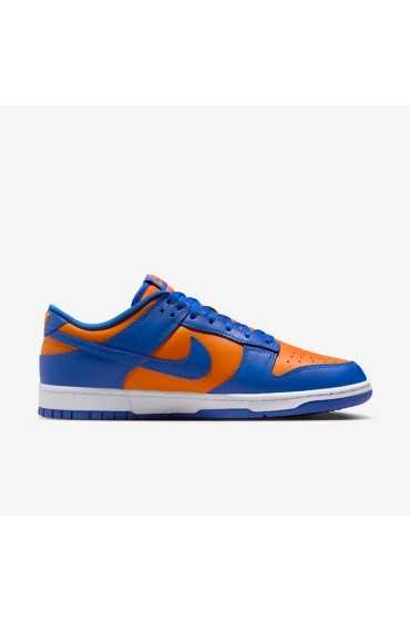 کتونی دانک مدل Nike Dunk Low Retro رنگ سرامیک روشن/قرمز دانشگاهی/سفید/تیم رویال مردانه نایک