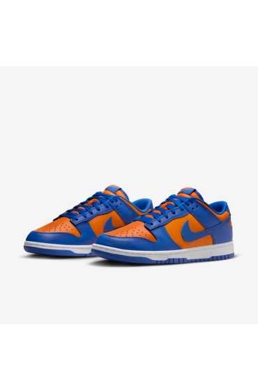 کتونی دانک مدل Nike Dunk Low Retro رنگ سرامیک روشن/قرمز دانشگاهی/سفید/تیم رویال مردانه نایک