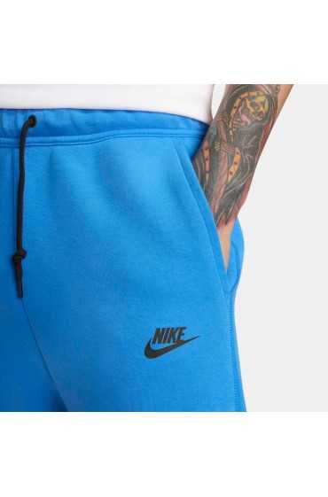 شلوار ورزشی مدل Nike Sportswear Tech Fleece رنگ عکس روشن آبی/مشکی مردانه نایک