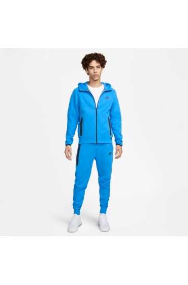 شلوار ورزشی مدل Nike Sportswear Tech Fleece رنگ عکس روشن آبی/مشکی مردانه نایک