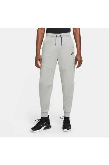 شلوار ورزشی مدل Nike Sportswear Tech Fleece رنگ خاکستری تیره هدر/سیاه مردانه نایک