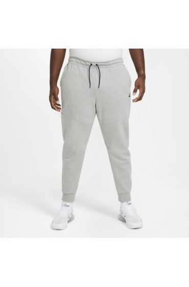 شلوار ورزشی مدل Nike Sportswear Tech Fleece رنگ خاکستری تیره هدر/سیاه مردانه نایک