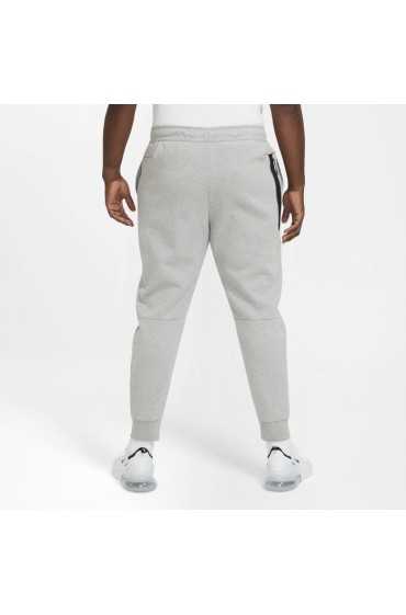 شلوار ورزشی مدل Nike Sportswear Tech Fleece رنگ خاکستری تیره هدر/سیاه مردانه نایک