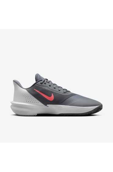 کتونی بسکتبال مدل Nike Precision 7 رنگ دود خاکستری / خاکستری آهن / پانچ داغ / گرد و غبار فوتون مردانه نایک