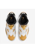 کتونی جردن مدل Air Jordan 6 Retro 'Yellow Ocher' رنگ سفید/سیاه/زرد اخرایی مردانه نایک