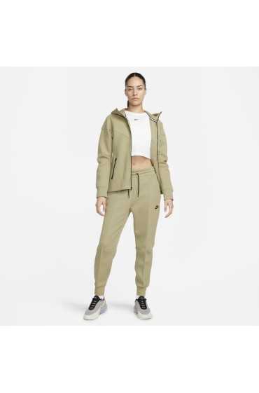 شلوار ورزشی مدل Nike Sportswear Tech Fleece رنگ زیتونی خنثی/سیاه زنانه نایک