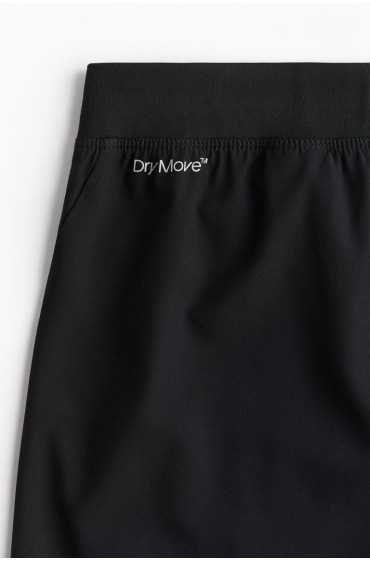 شورت ورزشی کوتاه DryMove™ مردانه مشکی اچ اند ام