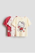 تیشرت دخترانه قرمز/Hello Kitty اچ اند ام 0937175061