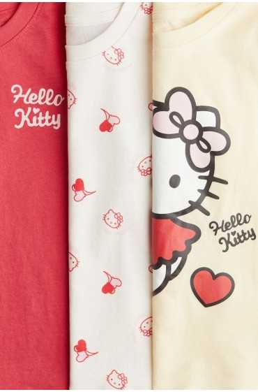 تیشرت دخترانه قرمز/Hello Kitty اچ اند ام 0937175061