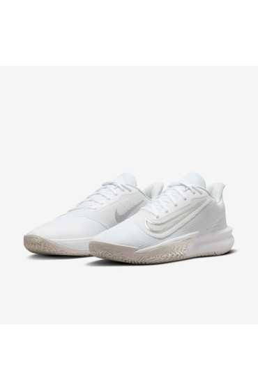 کتونی بسکتبال مدل Nike Precision 7 رنگ گرد و غبار سفید/فوتون/خاکستری دود روشن مردانه نایک