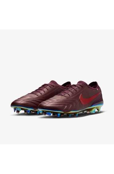 کفش فوتبال مدل Nike Tiempo Legend 10 Elite Luxe رنگ شراب بندری / زرشکی روشن مردانه نایک