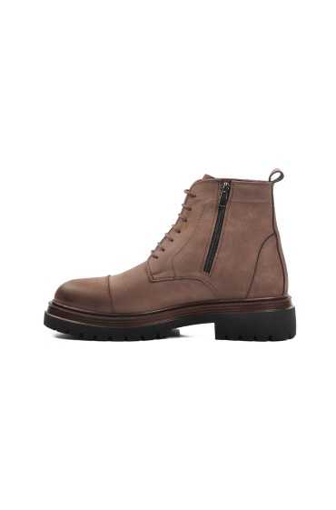 بوت مردانه چرم اصل Mink Nubuck Br-45002 M مردانه خندیدن ال سی وایکیکی