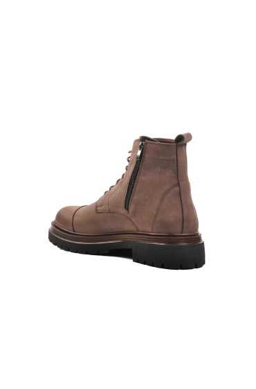 بوت مردانه چرم اصل Mink Nubuck Br-45002 M مردانه خندیدن ال سی وایکیکی