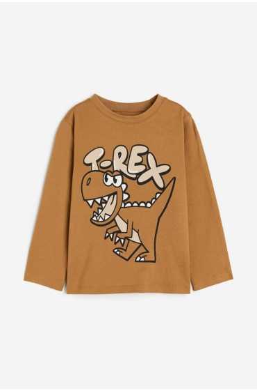 تیشرت پسرانه Brown/Tyrannosaurus rex اچ اند ام 1078511011