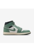 کفش کتونی بسکتبال مدل Air Jordan 1 Mid رنگ بادبان/آنتراسیت/دود جید زنانه نایک