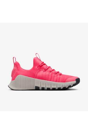 کتونی مخصوص باشگاه مدل Nike Free Metcon 6 رنگ استخوانی صورتی/سنگ آهن سبک/عاج رنگ پریده/سیاه زنانه نایک