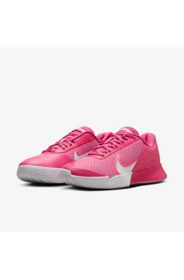 کتونی اسکیت برد مدل NikeCourt Air Zoom Vapor Pro 2 عددی رنگ صورتی صورتی/پانچ داغ/سفید زنانه نایک