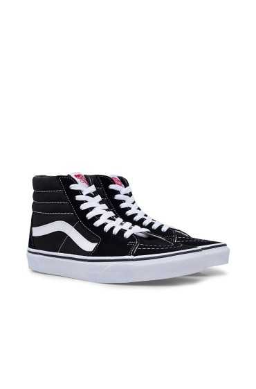 کفش کتونی کفش تخت کتونی UA SK8-HI unisex vn000d5ib8c 1 مردانه مشکی ونس