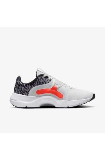 کتونی مخصوص باشگاه مدل Nike In-Season TR 13 Premium رنگ قله سفید/دود تیره خاکستری/انبه وحشی سبک/خاکستری خنک متالیک زنانه نایک