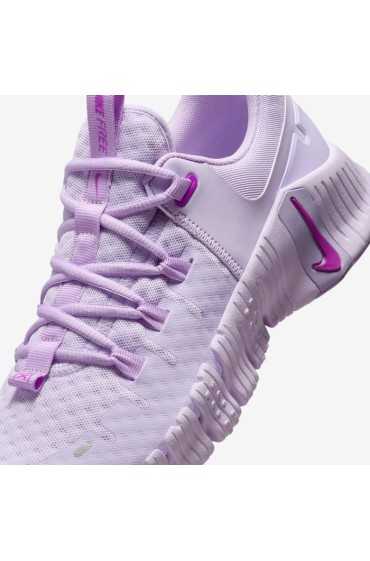 کتونی مخصوص باشگاه مدل Nike Free Metcon 5 رنگ شکوفه یاس بنفش/به سختی انگور/بنفش زنده زنانه نایک