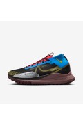 کتونی رانینگ مدل Nike Pegasus Trail 4 Gore-Tex رنگ عکس سیاه/سبک آبی/آهنگ قرمز/گوگرد زنده زنانه نایک