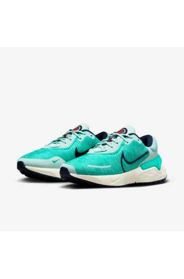 کتونی رانینگ مدل Nike تجدید 4 رنگ سفید جید/جید پاک/شیر نارگیل/ابسیدین زنانه نایک