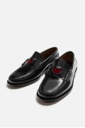 Castellano 1920 ® X Zara Loafers مردانه مشکی زارا