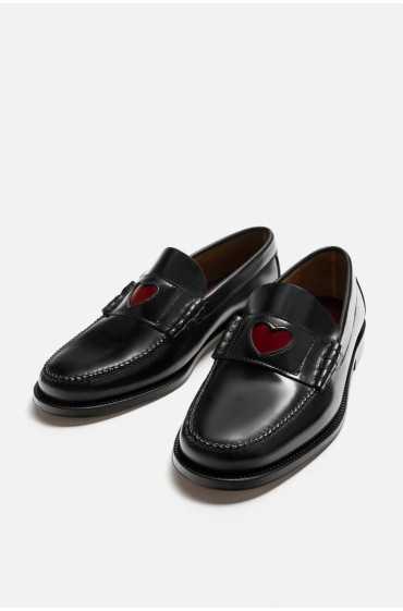 Castellano 1920 ® X Zara Loafers مردانه مشکی زارا